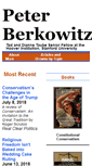 Mobile Screenshot of peterberkowitz.com